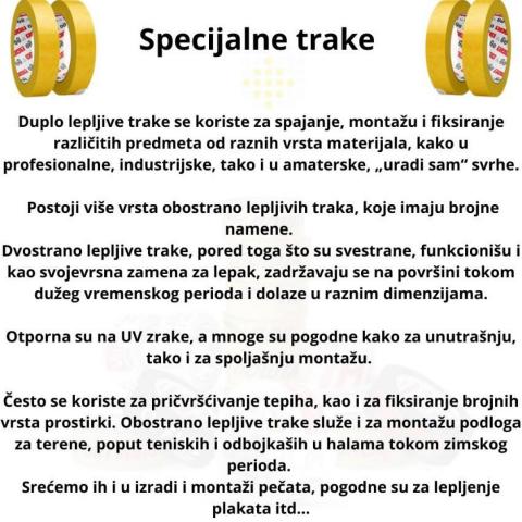 Selotejp trake veleprodaja i maloprodaja