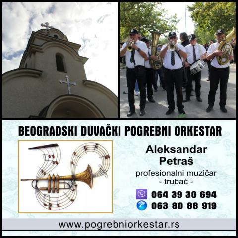 Trubači pogrebni orkestar pleh muzika za sahrane Srbija