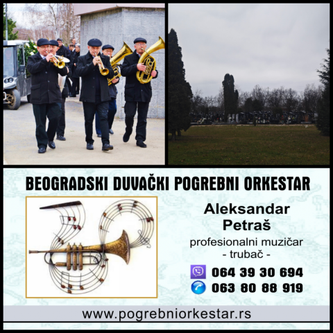 Orkestar za sahrane pleh muzika trubači Srbija